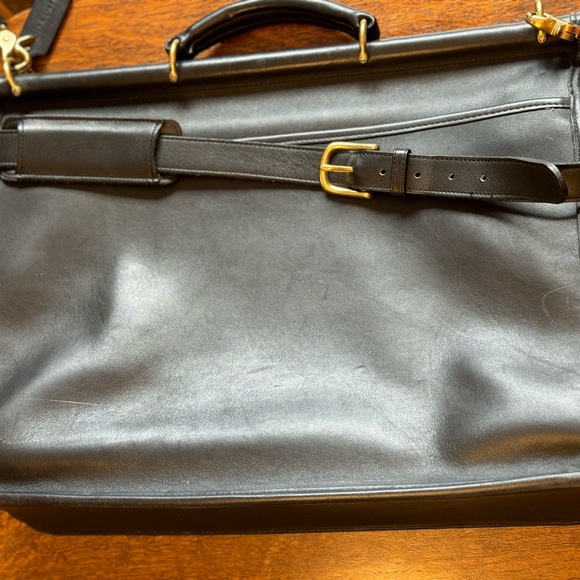 Vintage Coach Beekman Black Briefcase Laptop Bag with Brass Hardware C7C-5266 - Picture 16 of 16